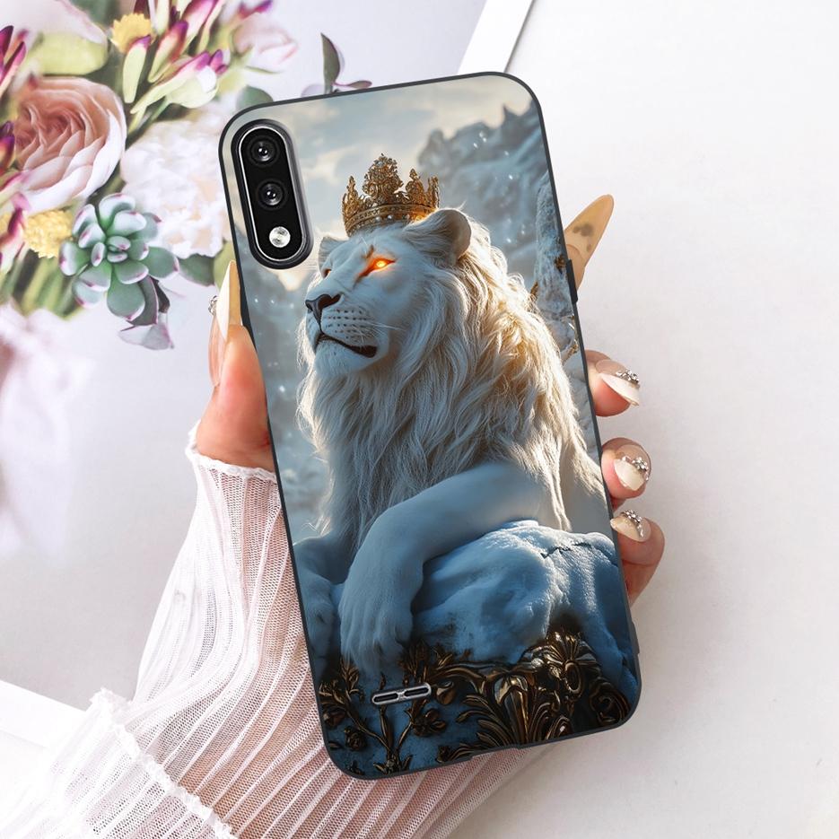 For LG K22 Case LM-K200 LMK200B Luxury Butterfly Tree Painted Cover Soft Silicone Phone Case For LG K22 K 22 LGK22 Fundas Bumper