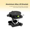 Aluminium Alloy Lift Platform 360 Degree Rotation Table Lifting Stand Anti-corrosion High Hardness for Engraving Lab Tools