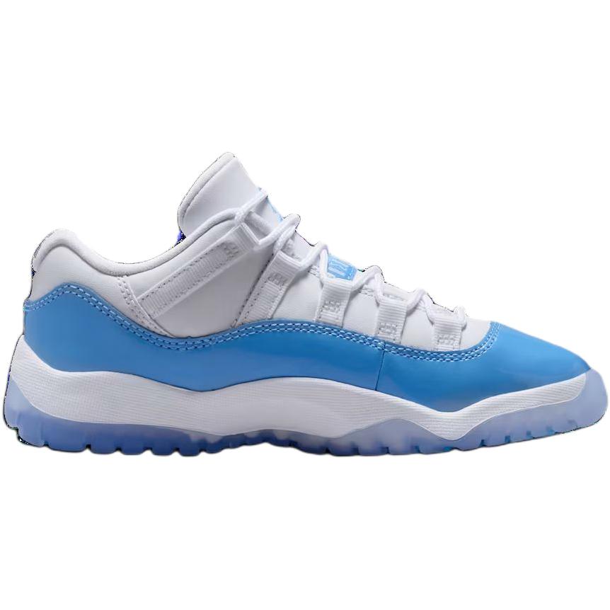 Air Jordan Jordan 11 Retro Low PS University Blue 2026 Детские кроссовки Белый Черный FV5116-100