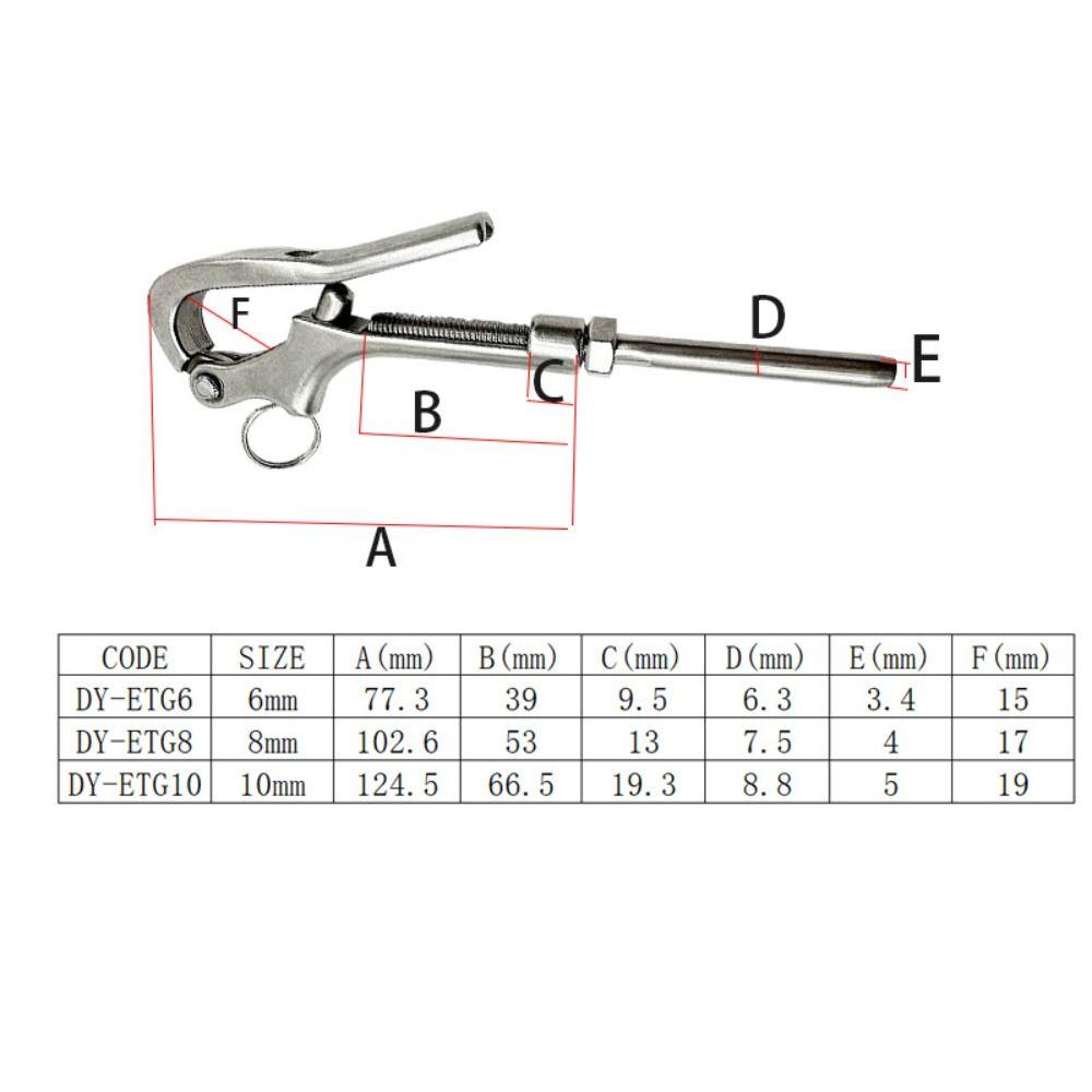3-5 Inches Openable Pelican Hooks Openable Goose Head Shape Hand Rail Guardrails Safety