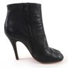 Excellent Maison Margiela 22 Ankle boots Tabi Perforated Leather Short Boots 37 Used