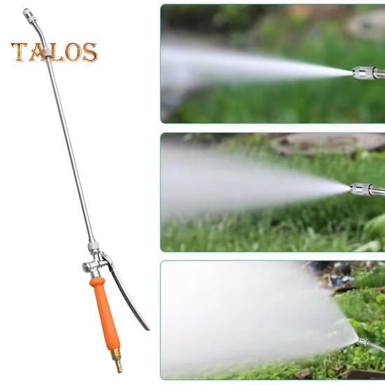 Outdoor Flower Sprayer Wand with Brass Barbs Anti-Slip Rubber Handle Comfortable Grip Rust-Proof Garden Sprayer