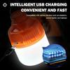 LED Lamp Bulbs Outdoor USB Rechargeable High Brightness Emergency Light Hook Up Camping Fishing Portable Lantern Night Lights
