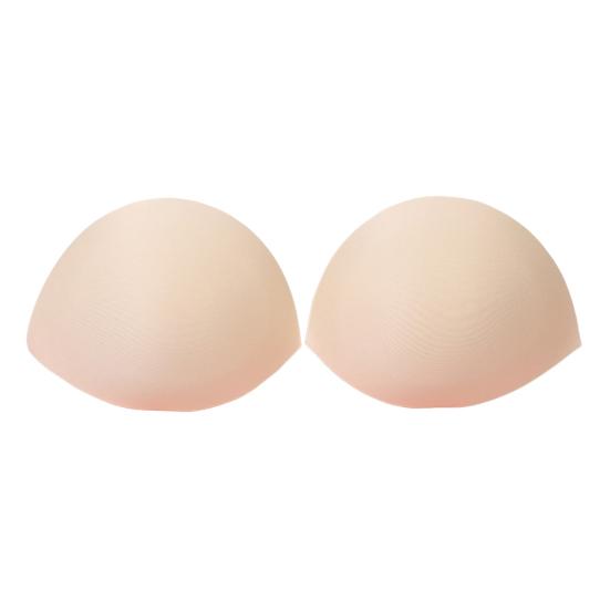 1 Pair Bikini Padding Inserts Foam Triangle Sponge Chest Pads Inserts Breathable Push-Up Pads for Swimsuits for Swimsuits Sports Bras And Dresses