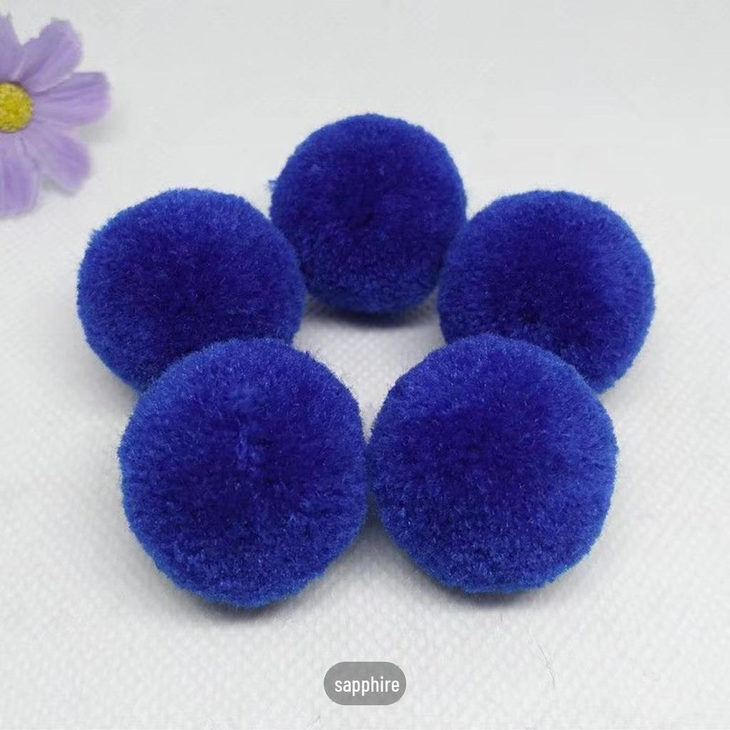 2-5 см шарик из шерсти цвета кашемира для самостоятельного изготовления подвески для одежды, набор материалов