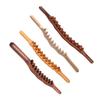 Wood Massage Roller Stick for Lymphatic Drainage Handheld Cellulite Massager for Neck Back Waist Leg Acupoint Stimulation Rod