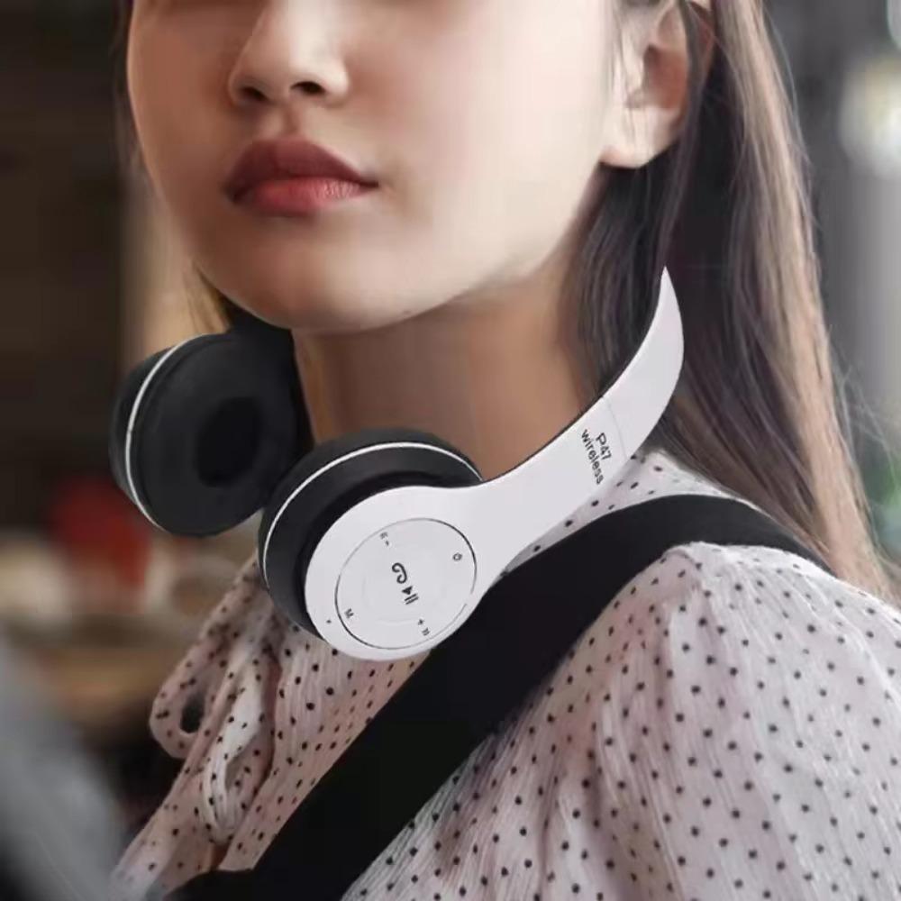 HiFi Sound P47 Headphone Head Mounted P47 Wireless Headset Fashion P47 Bluetooth Headset Sports