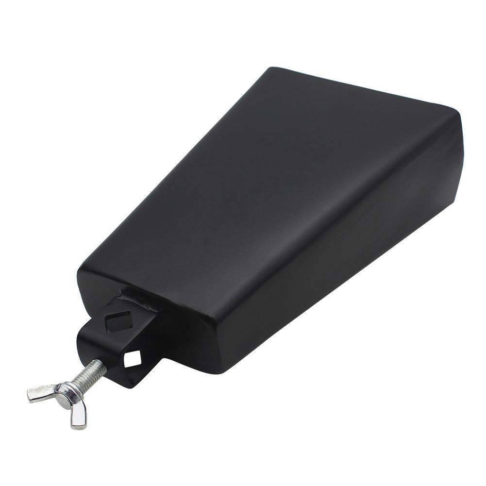Jazz Drum Cowbell Loud Cowbell Percussion Instruments Cheerful Metal Cowbell Large Cowbell for Concert Band Gatherings