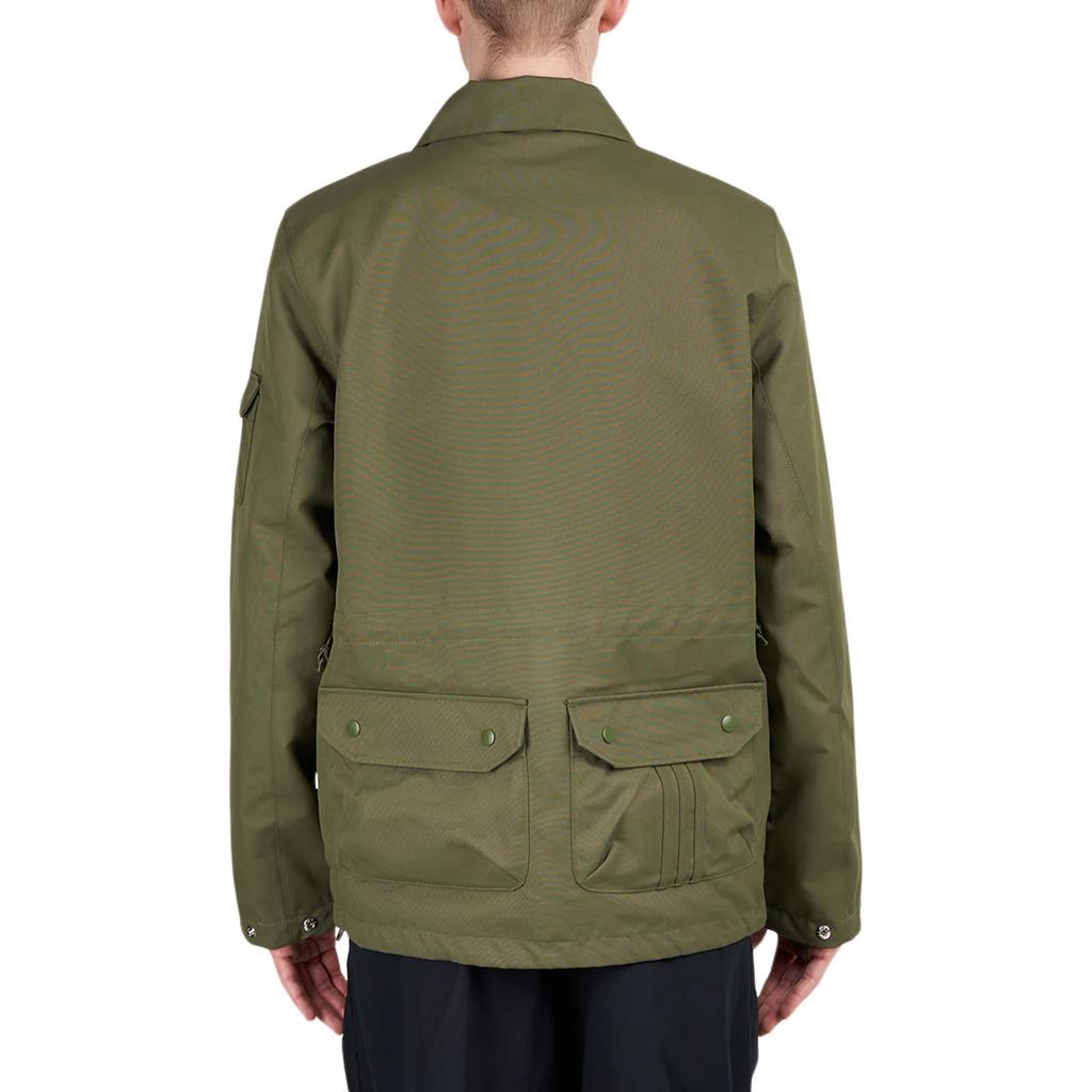 Adidas Originals X Spezial Co-Brand Logo Patch Multi-Pocket Utility Jacket Men Jackets Military-Green HS4162