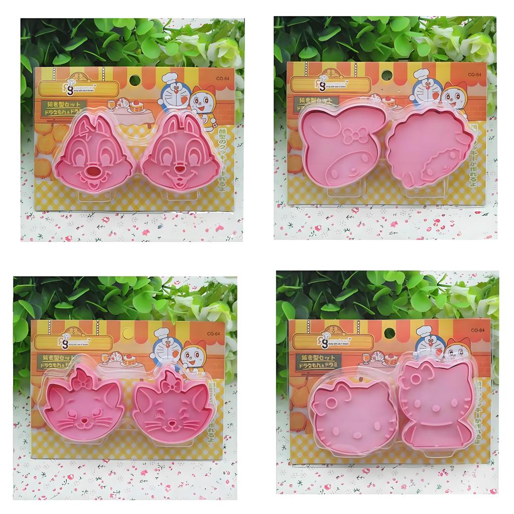 Disney Cartoon 3d Cookie Mold With Animal Shapes For Diy Baking And Holiday Gifts