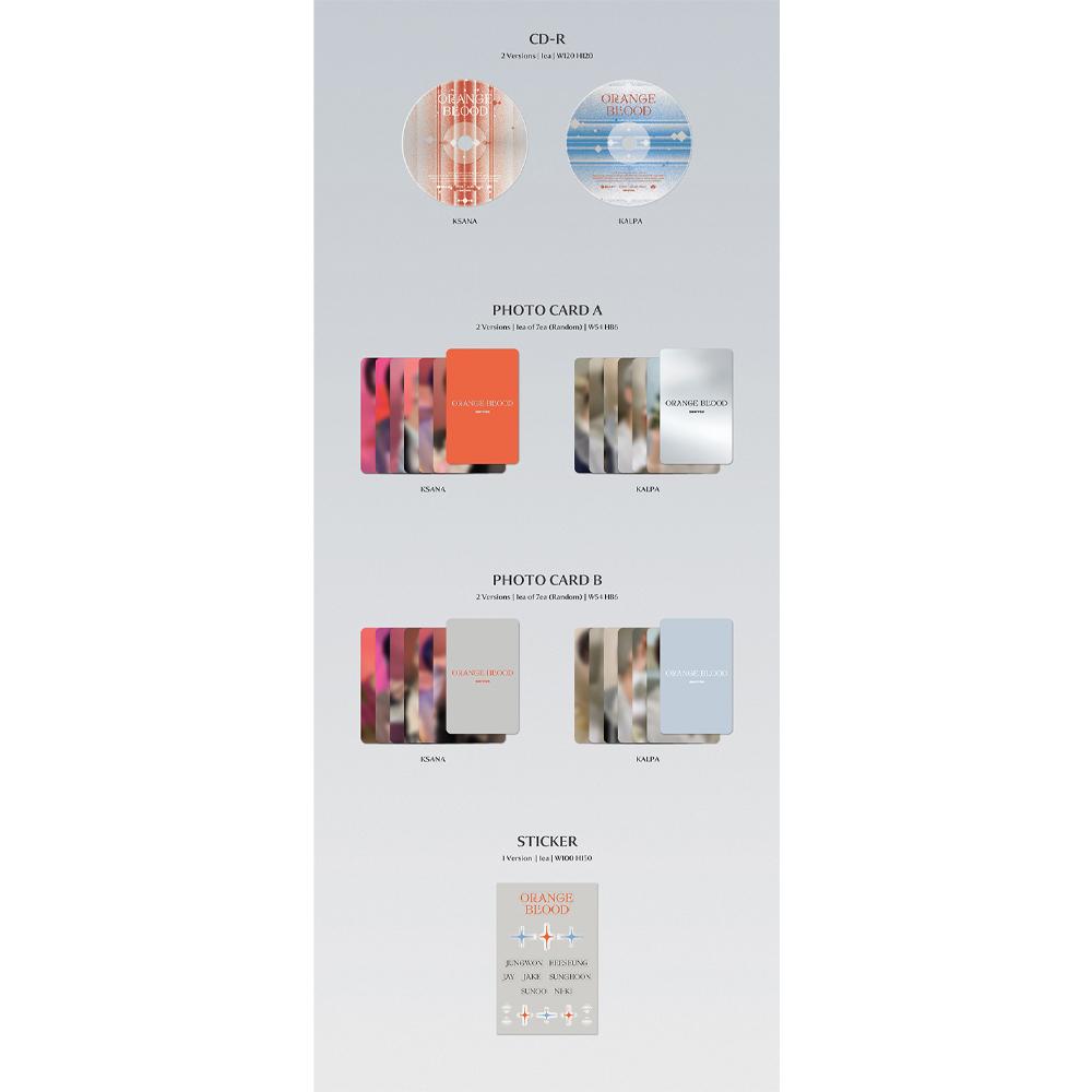 ENHYPEN ORANGE BLOOD (Mini 5th Album)