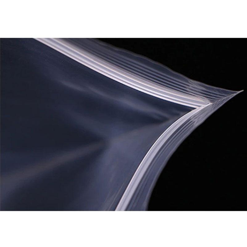 100 шт., длинный прозрачный самозапечатывающийся мешок 0,16 мм, полиэтиленовый, любой толщины, тонкий, влагостойкий, сумка для хранения с дистанционным управлением, узкие упаковочные пакеты на молнии