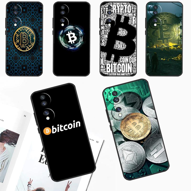 Чехол Bitcoin BTC для Huawei Nova 10 9 SE 3i 7i 11i 11 Pro 5T Y60 Y61 Y70 Y90 Y91 P20 P30 P40 Lite