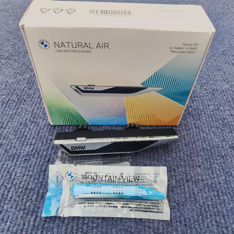 Совместимый с BMW Держатель для автомобильного парфюма и Сменный аромастик