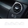Серебристый ABS Для Land Rover Discovery 3 LR3 2004-2009 Декоративная наклейка на рамку центральной консоли автомобиля Автомобильные аксессуары