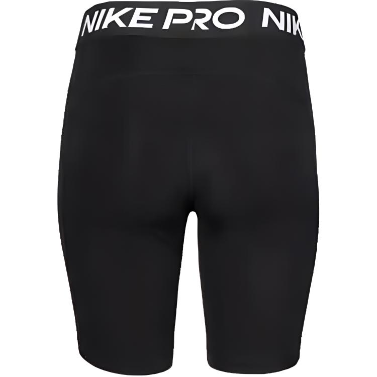Nike Pro 365 Сжатие букв Растягивающиеся Повседневные Трехчетвертные Спортивные Шорты Женские шорты Черные CZ9840-010