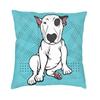 Подходит для автомобиля, дивана, наволочки, британский бультерьер, наволочка для подушки, кавайная, милая собака