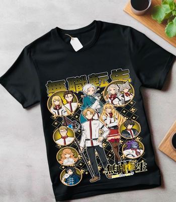 Футболка Mushoku Tensei Мигурида Перерождение безработного Аниме подарок Футболка подарок