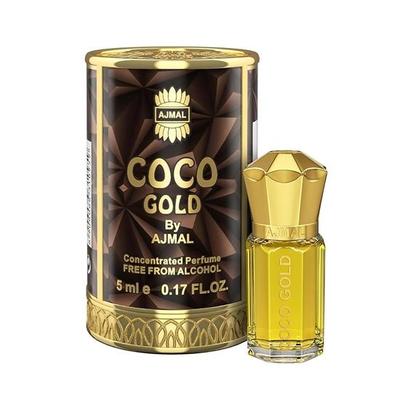 COCO GOLD Attar | Цветочный и сладкий аромат | Безалкогольный | Стойкий аттар для женщин - 5 мл