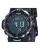 Casio Pro Trek Climber Цифровые мужские часы с ремешком из био-полимера Tough Solar PRW-35Y-1B 100M