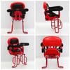 Child Bike Seat Bicycle Rear Mounted Children Seat Carrier for Kids and Toddlers 6M6Y Hold Up To