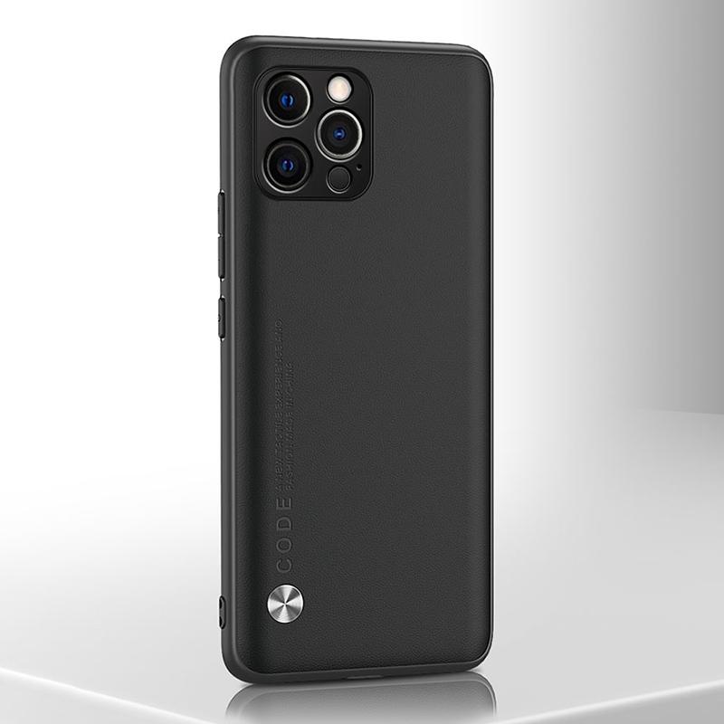 Роскошный кожаный чехол для iPhone 12 Mini 11 12 13 Pro Max, матовый чехол для iPhone X XR XS Max 7 8 Plus SE 2020 Coque