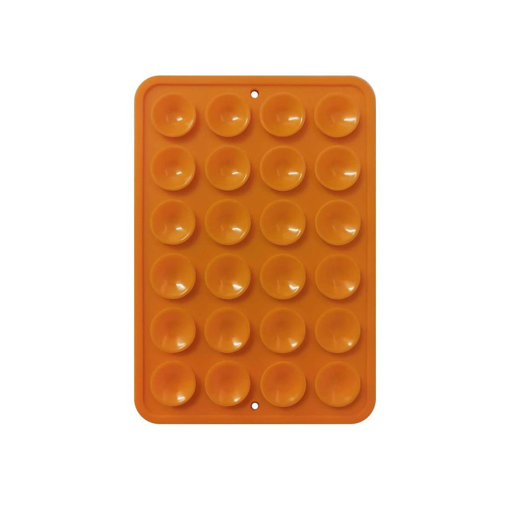 Черная силиконовая противоскользящая подставка для телефона: 24 Портативные, Минималистичные Наклейки на Присосках