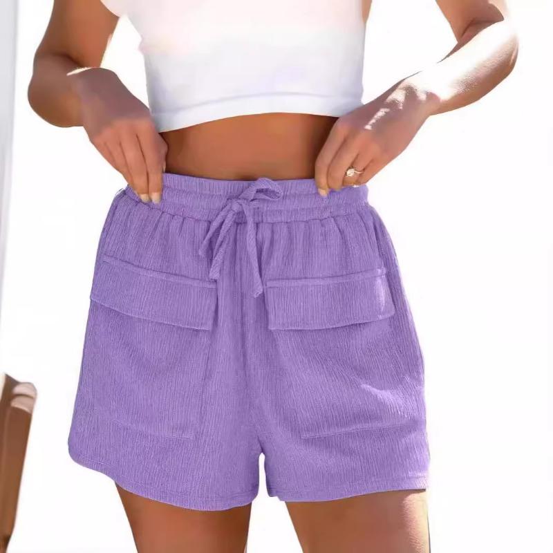 Летние женские модные дышащие спортивные шорты для домашнего комфорта