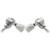 Musiclily Pro R18K L3R3 Locking Gear Keystone for Chrome Tuners, 181 Ratio, Buttons, Acoustic/Electric Guitars,