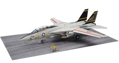 Tamiya Masterpiece Series Grumman Tomcat Launch Set Пластиковая модель 61122 1/48 № 122 F-14A (Поздний тип)