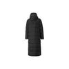 Puma Logo Pattern Loose Hooded Long Sleeve Down Jacket Winter Women Outerwear Black 846361-01