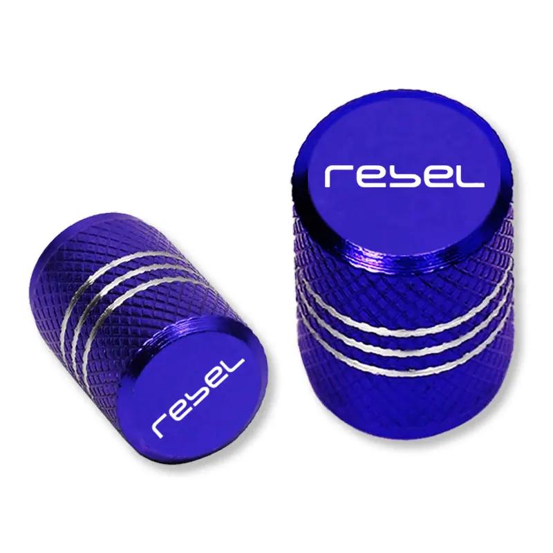 For Honda Rebel 300 Rebel 500 CMX Rebel300 Rebel500 Rebel1100 Motorcycle Tire Valve Air Port Stem Cap Cover Plug CNC Aluminum rlsh58