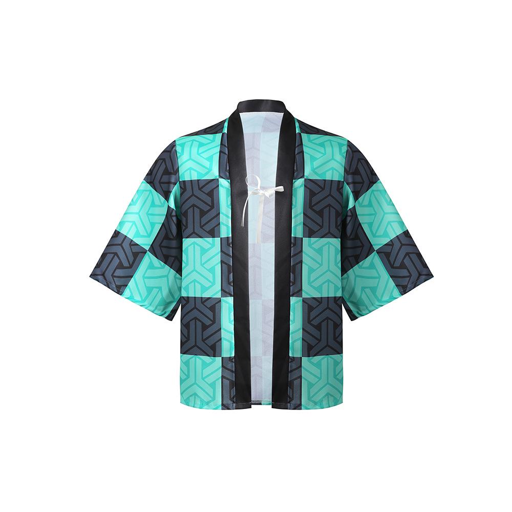 Плащ Танджиро Убийца Демонов - Аниме Костюм для Детей и Взрослых