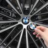 LXVUB1 4Pcs 56/60/65/68/78MM Car Badge Wheel Center Cover Stickers Hub Caps Decal For BMW M Performance X1 X3 X5 X6 E46 E39 E36 E90 E92
