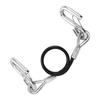 Trailer Safety Cable 27.6 Inch S Hook Spring Safety Rope RV 3500lbs Weight Capacity Safety Towing Cable