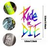 5.6 X 8 См Наклейки на раму велосипеда Ride or Die Наклейки на верхнюю трубу для горного велосипеда Декоративная рама Велосипед Авто Мотоциклетные аксессуары