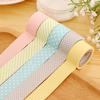 5Rollds Color Paper Tapes Handmade DIY Decorative Washi Tape Colored Adhesive Tapes
