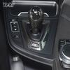Настоящий углеродный волокно Для BMW M2 F87 M3 F80 M4 F82 M5 F83 F10 F85 X5M F86 X6M F12 Автомобильная центральная консоль Накладка на ручку переключения передач