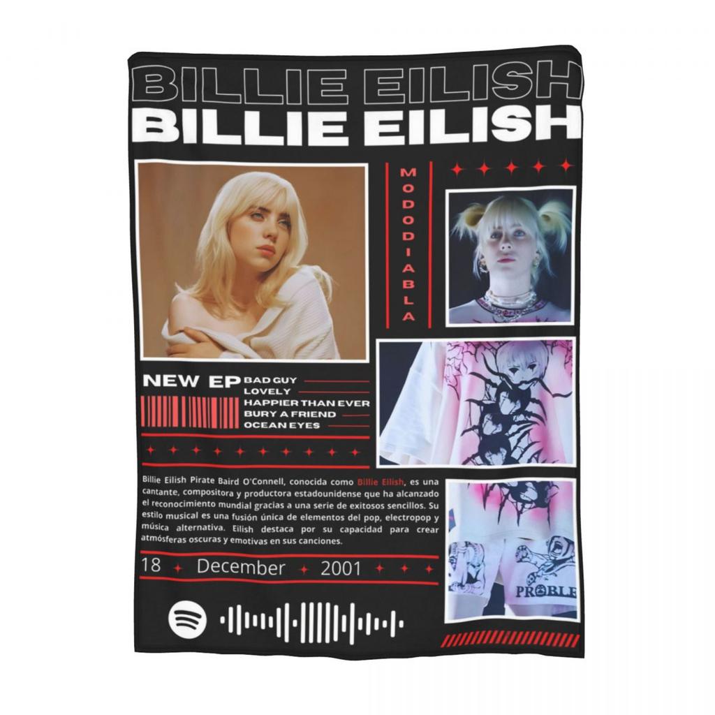 Мерч Hit Me Hard And Soft Одеяло Флисовое одеяло Billies для кровати Уютное Супермягкое для машины Квилт