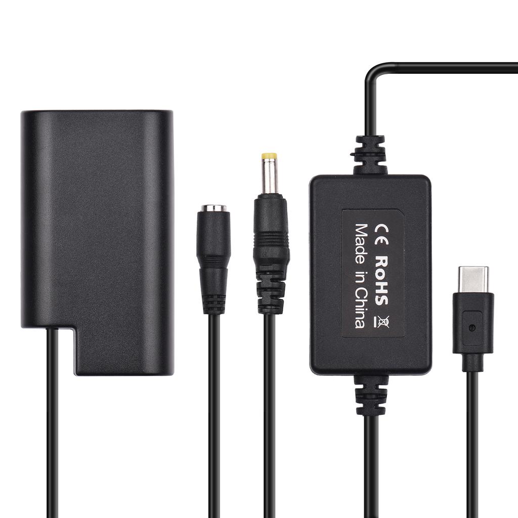 Кабель PD USB TypeC к DMWDCC16, фиктивная батарея, переходник постоянного тока DMWBLJ31, замена для Panasonic LUMIX