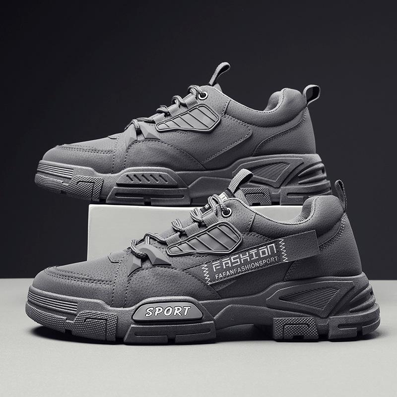 2025 New Autumn and Winter Men's Shoes Trendy Versatile Retro Tooling Shoes Men's Outdoor Mountaineering Non-slip Work Shoes