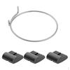 3pcs Bike Steel Cassette Driver Pawl Spring Cycle Hub Ring Set