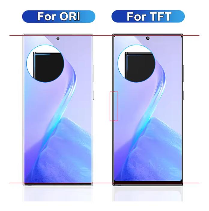 TFT With Frame For Samsung Note 20 Ultra N985 N986 LCD Display with Touch Screen Assembly