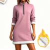 Women's Fashionable Solid Color Long Sleeved Casual Pullover Sweatshirt Top
