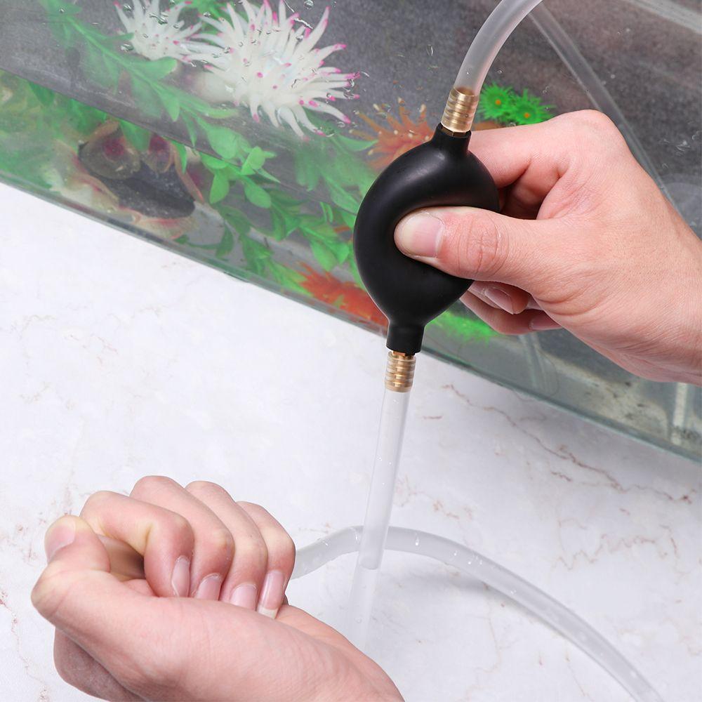Drainage Ball Liquid Transfer Car Cleaning Drain Pipe Catheter Manual Pump Water Changer