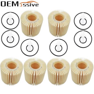 6x Масляный фильтр для Lexus ES300h GS350 NX200t Toyota Avalon RAV4 Sienna 2008 2009 2010 2011 2012 2013 2014 2015 2016 2017 2018