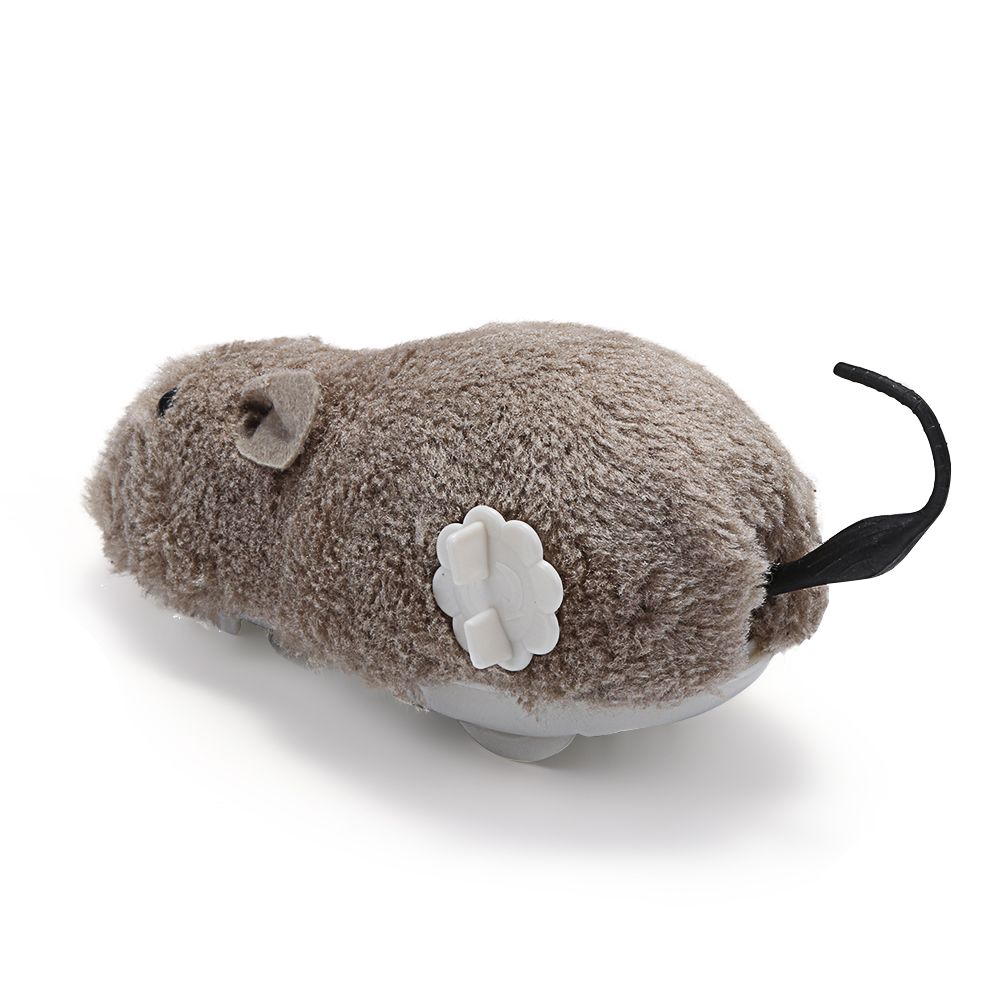 Симуляция щенка Мыши Товары для питомцев Заводная плюшевая мышь Писк Шум Игрушки для кошек Искусственная мышь