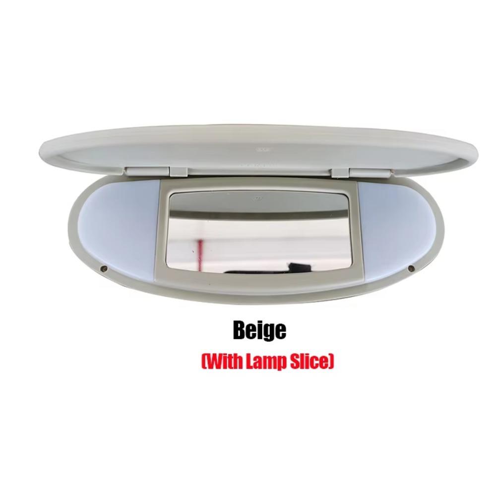 Lamp Slice Car Roof Sunvisor Vanity Mirror Cover for MINI Cooper S One D JCW R55 R56 R57 R59 R60