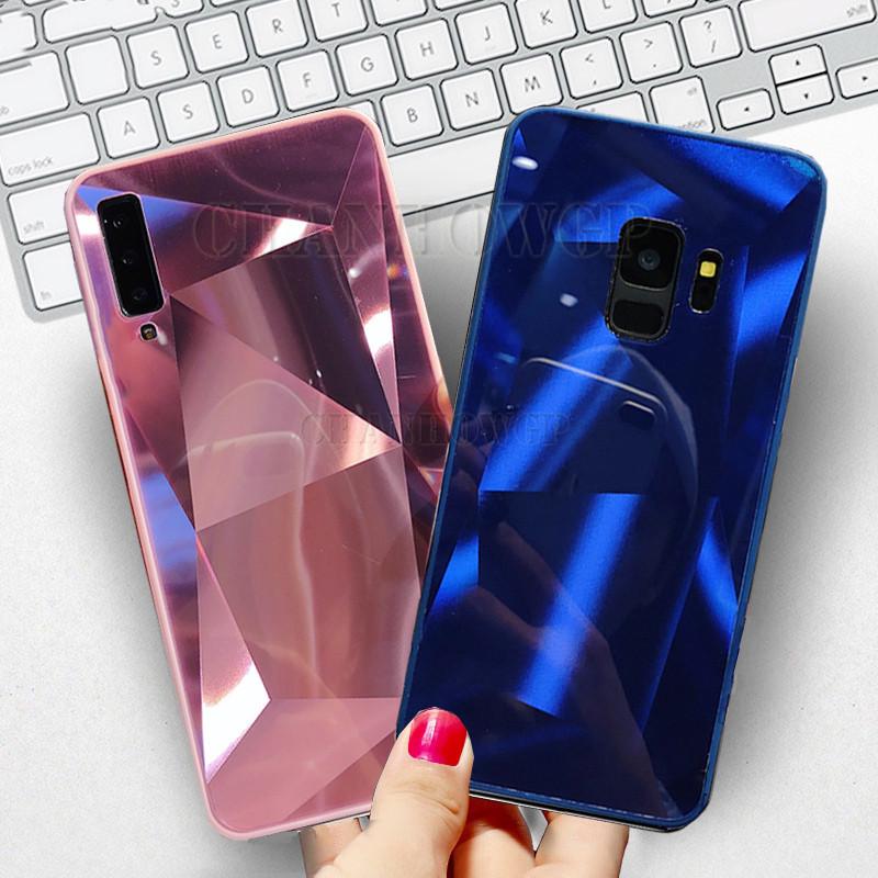Чехол с бриллиантами ярких цветов для Samsung Galaxy A70 A50 A30S A10 A51 A71 S20 S10 S9 S8 Note10 Plus A9 A7