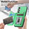 For Samsung Galaxy S25+ Case Magnetic Detachable Zipper Card Holder Leather Phone Back Cover